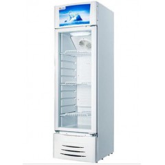 美的（Midea）SC-215GWM 215升 立式玻璃门商用冷藏展示柜 带风机带搁