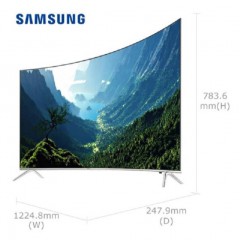三星（SAMSUNG） UA55MU8900JXXZ 55英寸4K超高清曲面智能网络电视